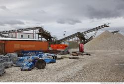 Photo Textures of  Gravel Mining Machine